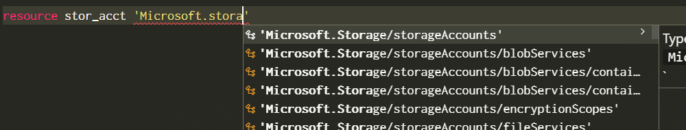 VSCode shortcut for Resources