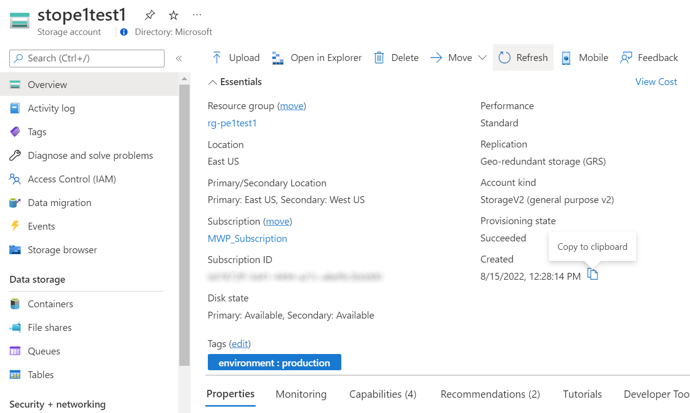 Remediation on the deploy if not exist